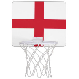 England Flag bgt Mini Basketball Hoop