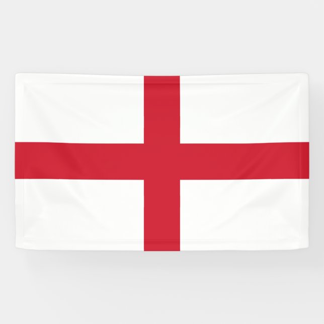 England Flag bnrcn Banner (Horizontal)