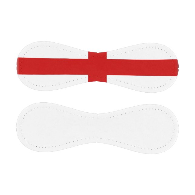 England Flag Button Baseball (Panels)