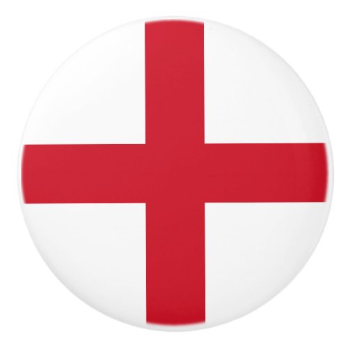 England Flag Ceramic Knob