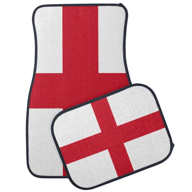 England Flag cfmcnt Car Floor Mat (Set)