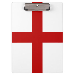 England Flag Clipboard