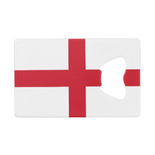 England Flag Credit Card Bottle Opener