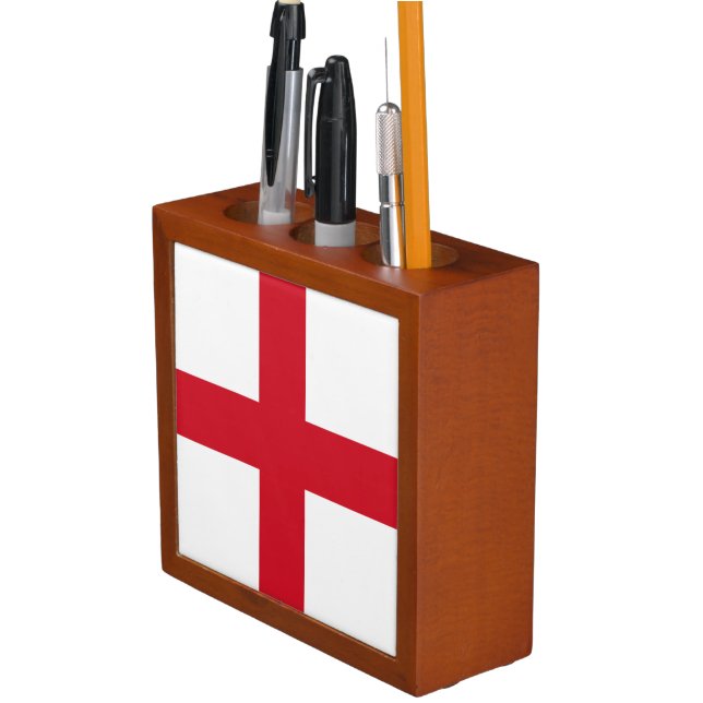 England Flag Desk Organizer (In Situ)
