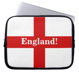 England Flag - Engerland! Engerland! Laptop Sleeve