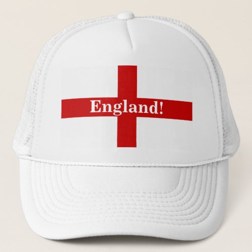 England Flag _ Engerland Engerland Trucker Hat