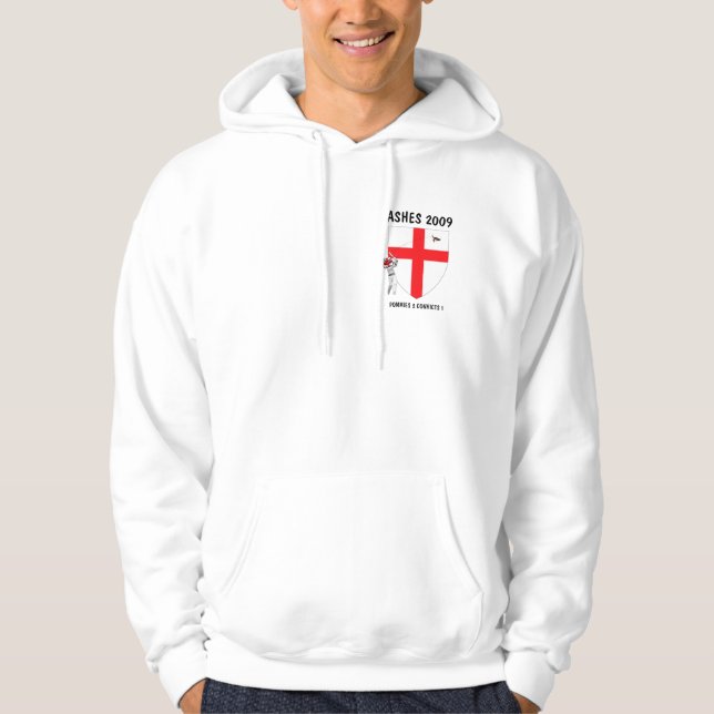 England flag English cricket Hoodie (Front)