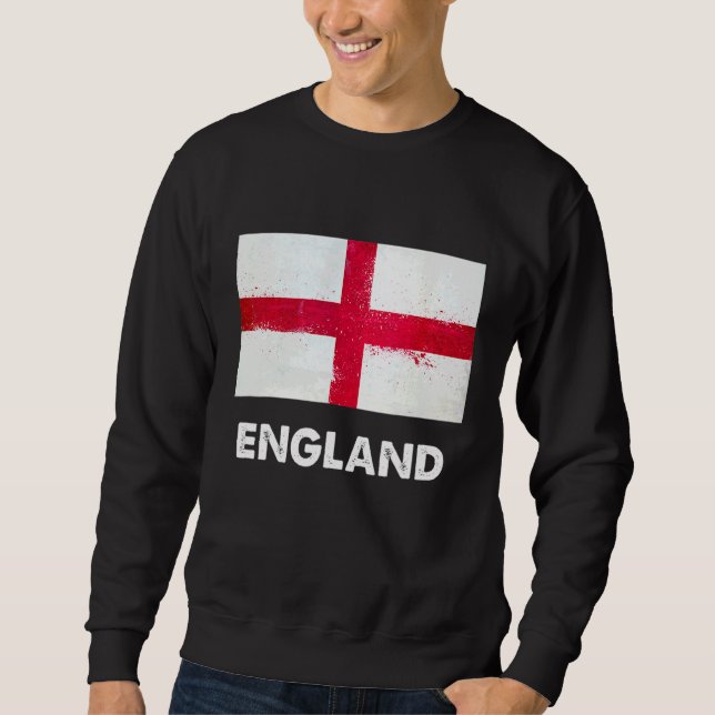 England Flag English Sweatshirt (Front)