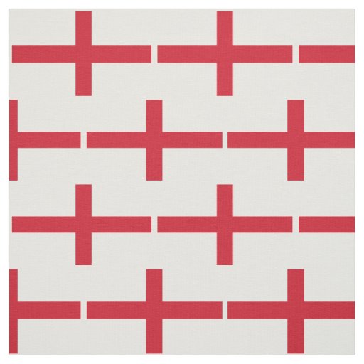 England Flag Fabric