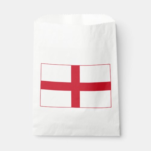 England Flag Favor Bag