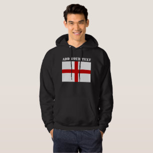 England Flag Football Soccer United Kingdom Hoodie