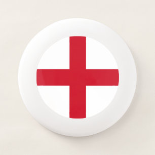 England Flag frcnt Wham-O Frisbee
