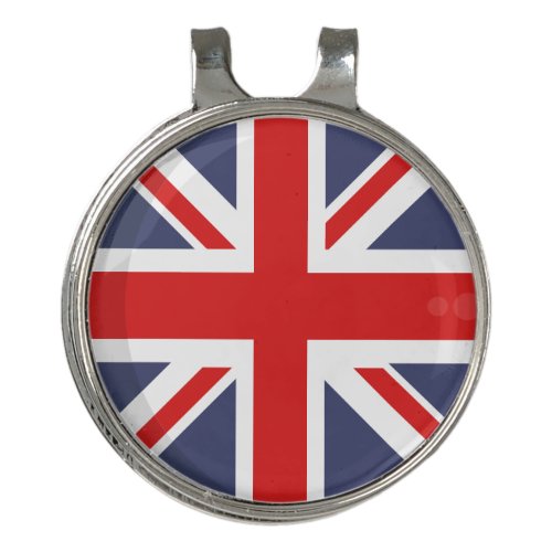 England FLAG   Golf Hat Clip