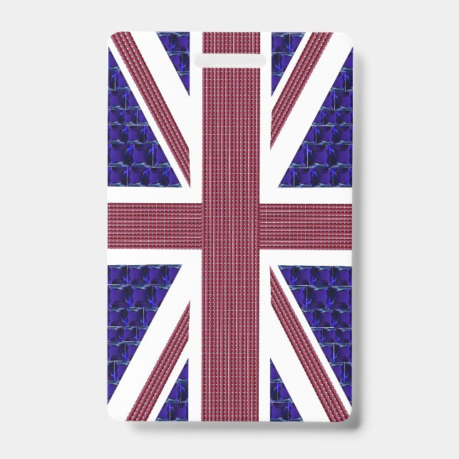  England Flag, Great Britain Flag Badge (Front)