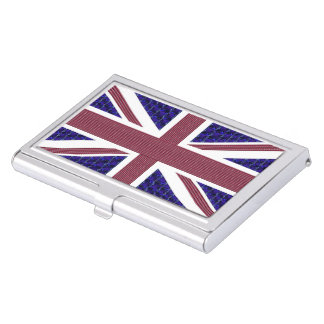 England Flag, Great Britain Flag Business Card Case