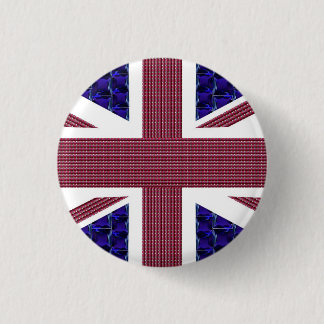 England Flag, Great Britain Flag Button