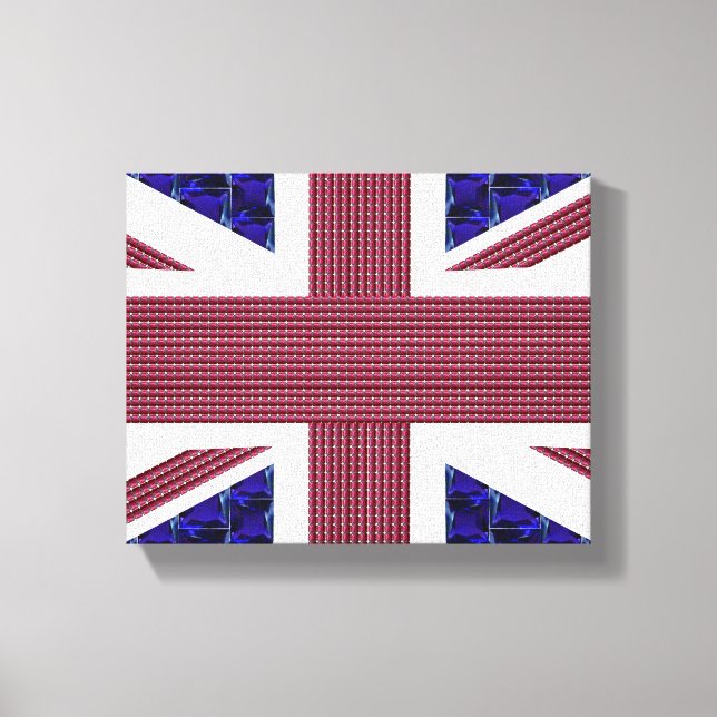  England Flag, Great Britain Flag Canvas Print (Front)