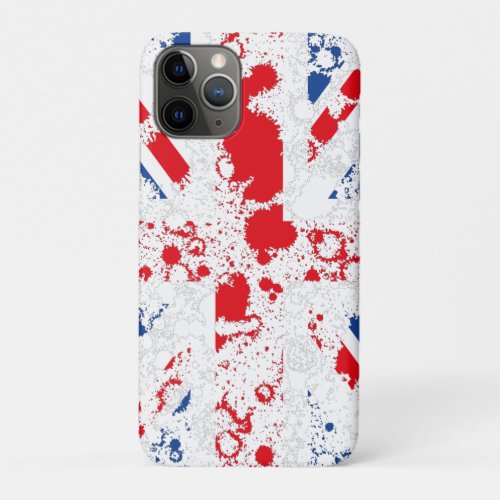 ENGLAND FLAG KCALIMA effect by Masanser iPhone 11 Pro Case