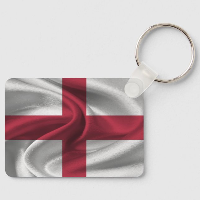 England Flag Keychain (Front)