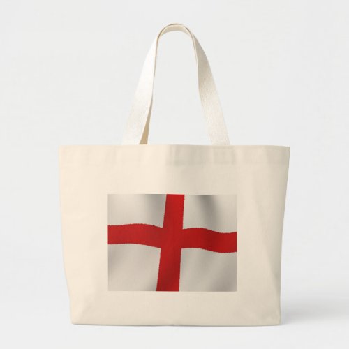 England Flag Large Tote Bag