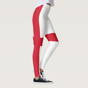 England Flag Leggings