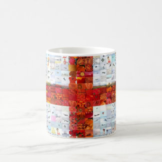 England Flag Montage Coffee Mug