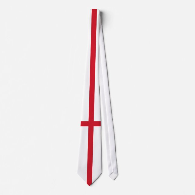 England Flag Neck Tie (Front)
