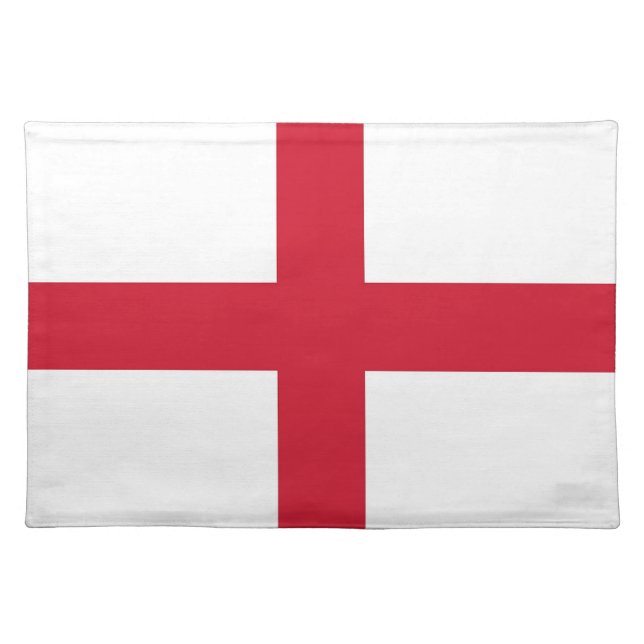 England Flag on MoJo Placemat (Front)