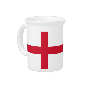 England Flag Pitcher