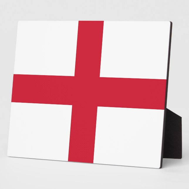 England Flag Plaque (Side)