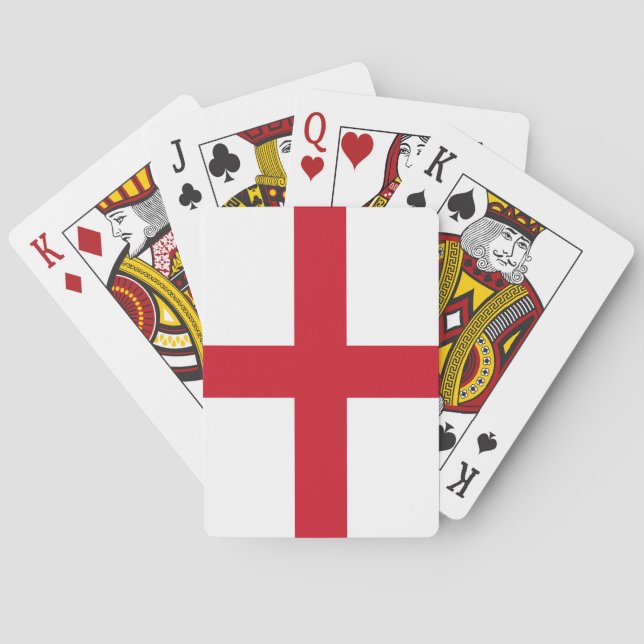 England Flag Poker Cards (Back)
