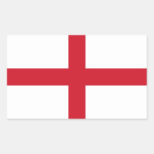 England Flag Rectangular Sticker