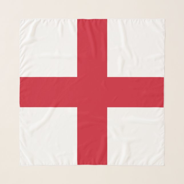 England Flag Scarf (Front (Horizontal))