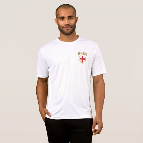 England Flag Shield T_Shirt