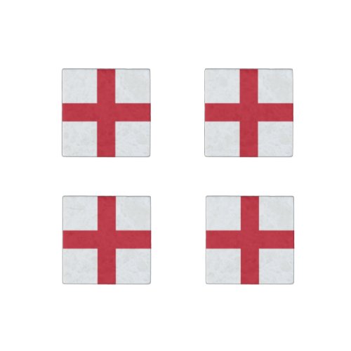 England Flag Stone Magnet