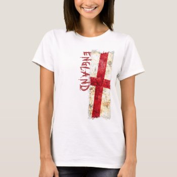England Flag T-shirt by RodRoelsDesign at Zazzle