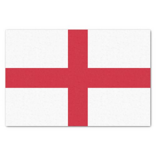 England Flag Tissue Paper