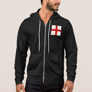 England Flag World Cup 2022 Football Soccer UK Hoodie