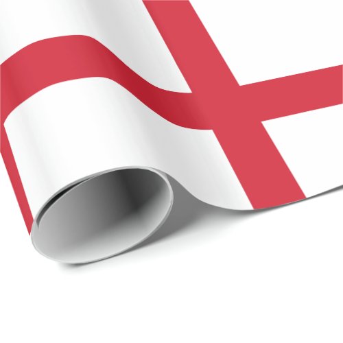 England Flag Wrapping Paper