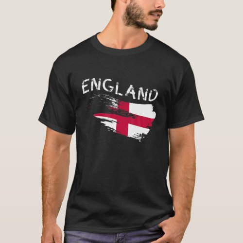 England Football Fan English Futbol Squad Britain T_Shirt