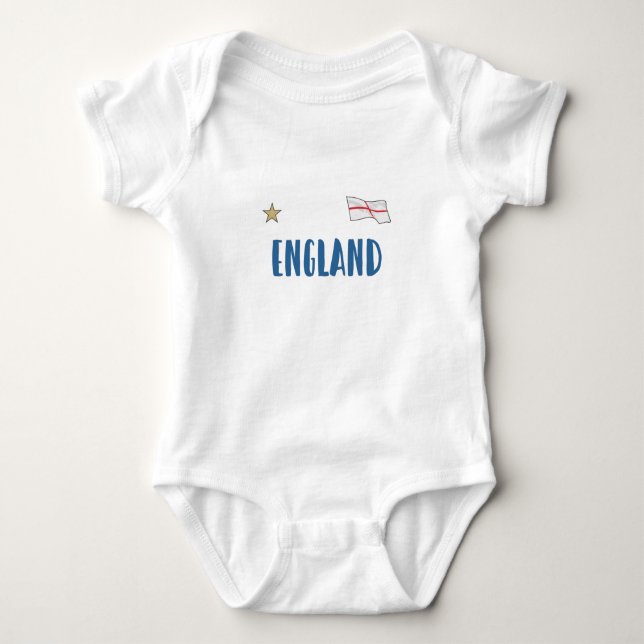 England Football Fan Shirt English Flag (Front)