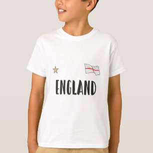 England Football Fan Shirt English Flag