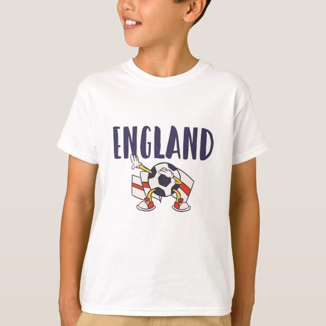 England Football Fan Shirt English Flag (Front)