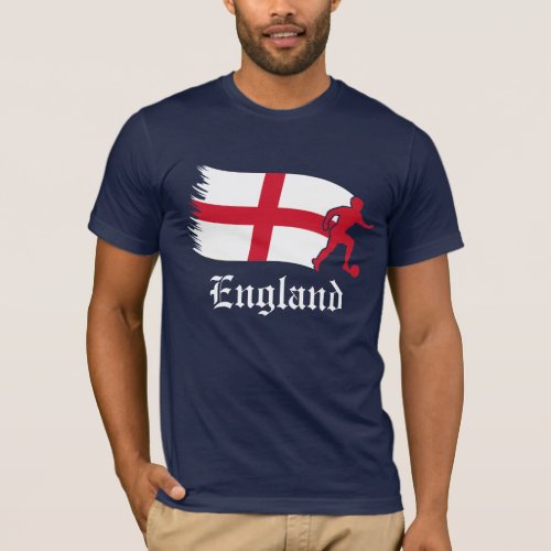 England Football Flag T_Shirt