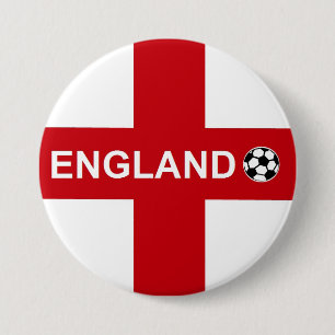 England Football Pinback Button
