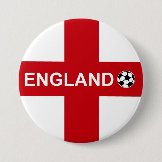 England Football Pinback Button