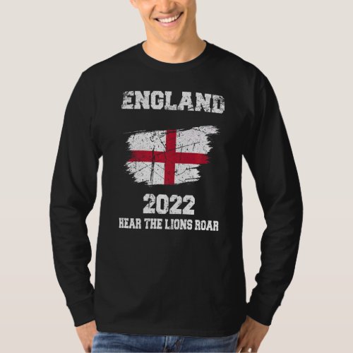 England Football Team Supporter 2022 Soccer Boys K T_Shirt