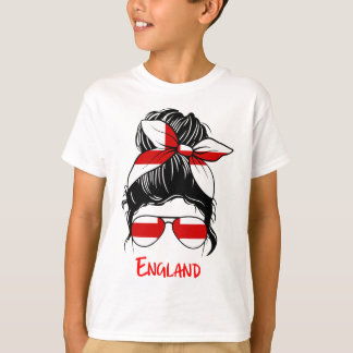 England Girl English girl British woman flag T-Shirt