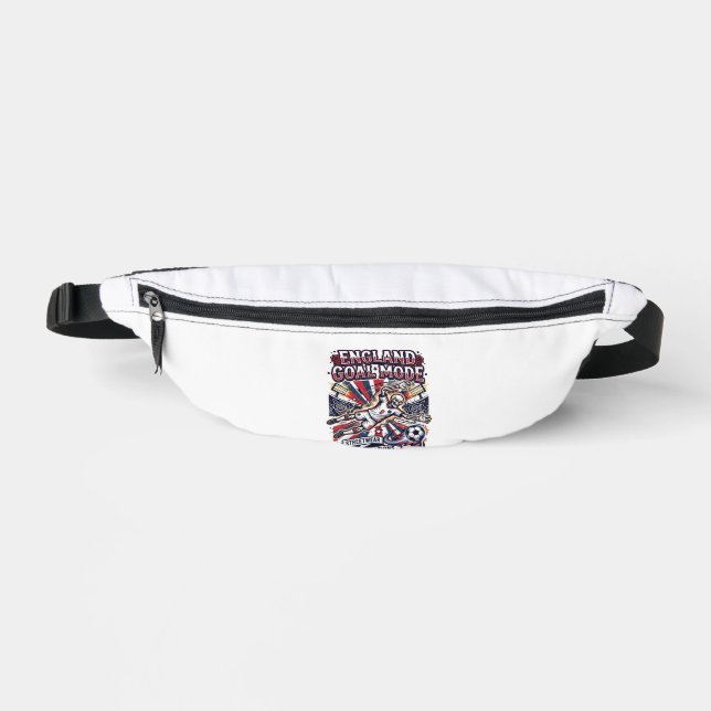 England Goal Mode Skeleton Striker Nations Streetw Fanny Pack (Front)