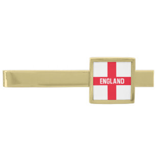 England Gold Finish Tie Bar